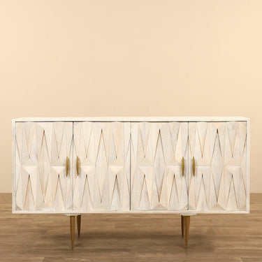 Furniture-Wooden Sideboard / Cabinet-Bloomr