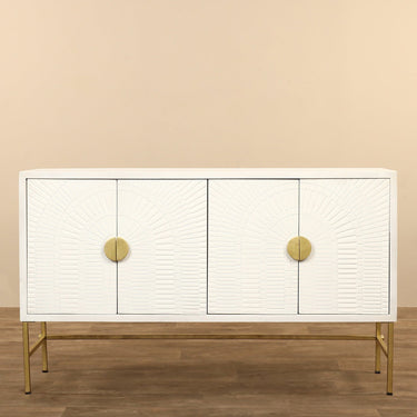 Furniture-Wooden Sideboard / Cabinet-Bloomr