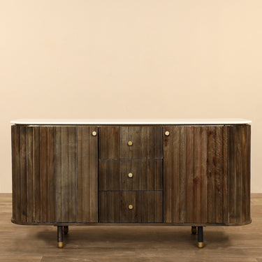 Furniture-Wooden Sideboard / Cabinet-Bloomr