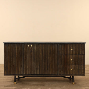 Furniture-Wooden Sideboard / Cabinet-Bloomr