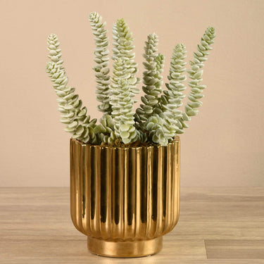 Greenery-Artificial Potted Succulent-Bloomr