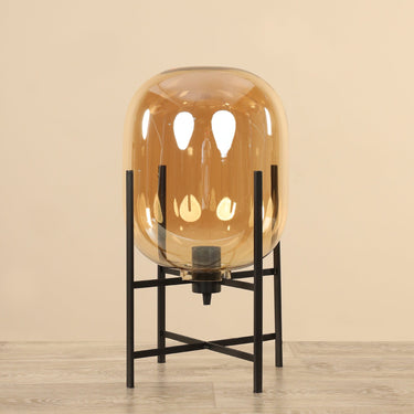 Lamps-Glass Table Lamp-Bloomr