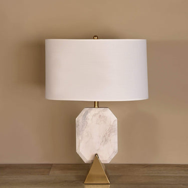 Lamps-Marble Table Lamp-Bloomr