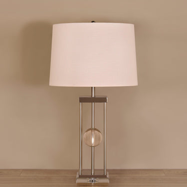 Lamps-Metal Table Lamp-Bloomr