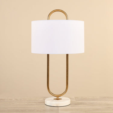 Lamps-Metal Table Lamp-Bloomr