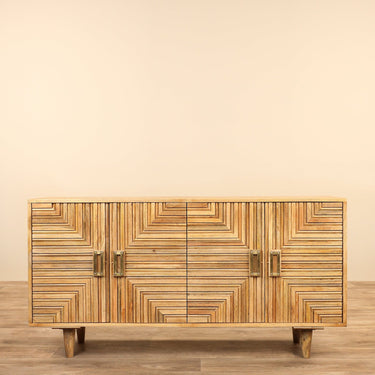 Furniture-Wooden Sideboard / Cabinet-Bloomr