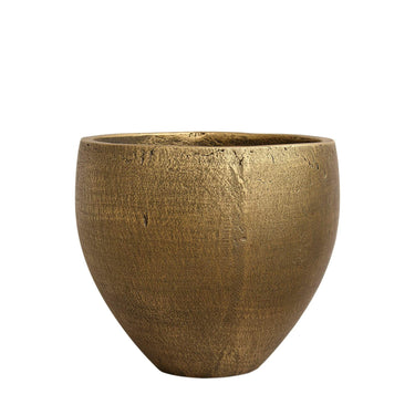 -Large Round Cement Tree Pot-Bloomr