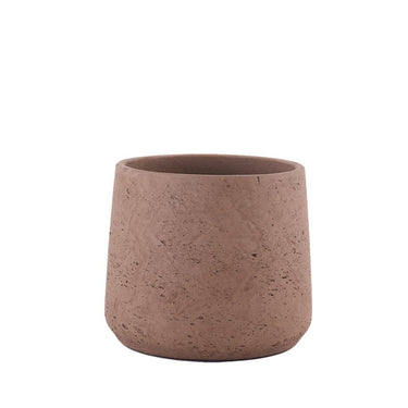 -Medium Round Cement Plant Pot-Bloomr