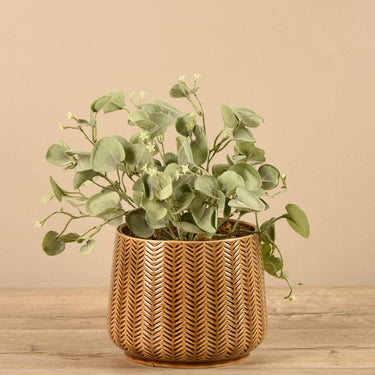 Plants-Artificial Potted Silver Falls-Bloomr