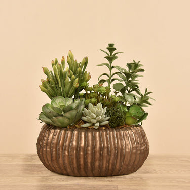 Plants-Artificial Succulent Arrangement-Bloomr