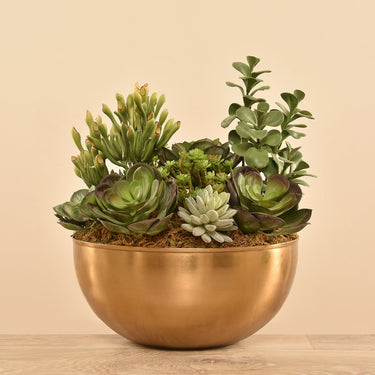 Plants-Artificial Succulent Arrangement-Bloomr