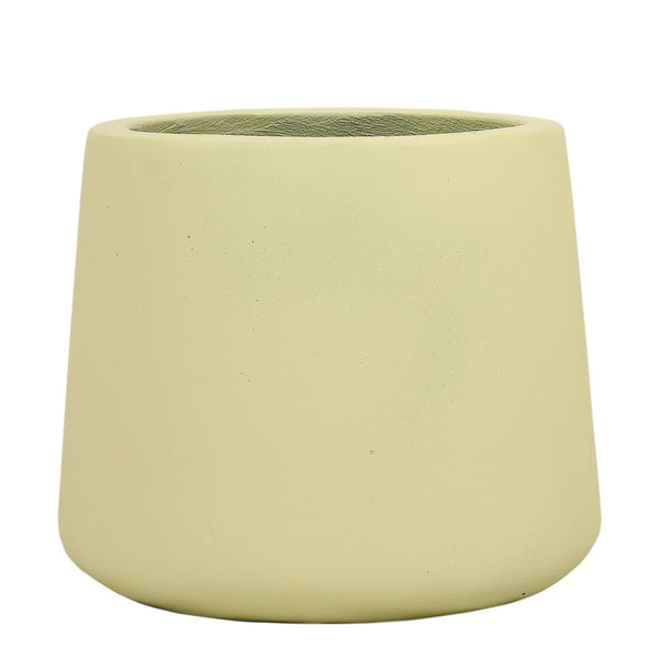 Large Round Cement Tree Pot