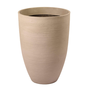 Pots-Large Round Sandfiber Tree Pot-Bloomr