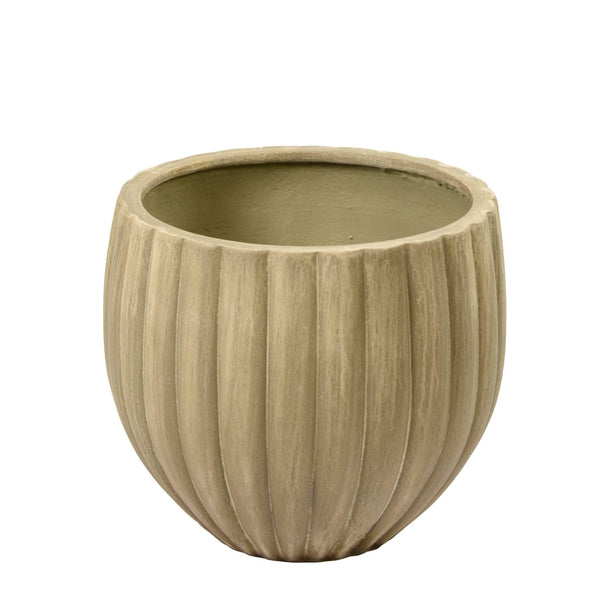 Medium Round Ficonstone Tree Pot