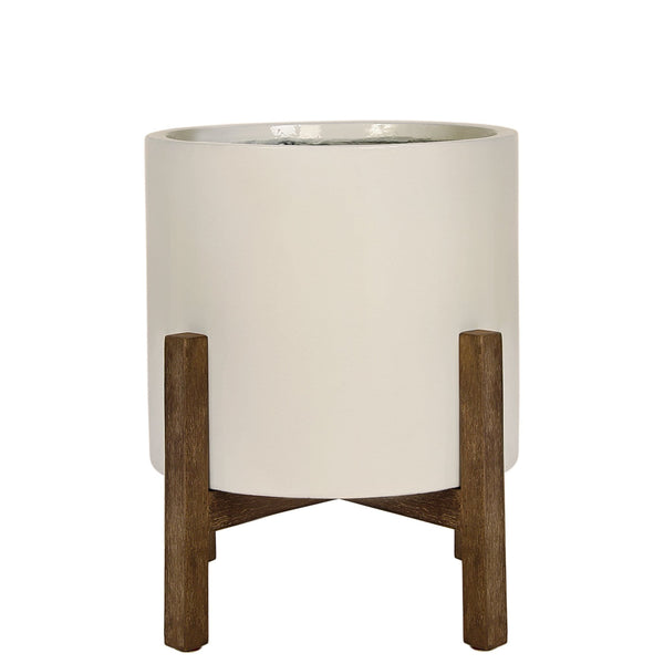 Medium Round Ficonstone Tree Pot