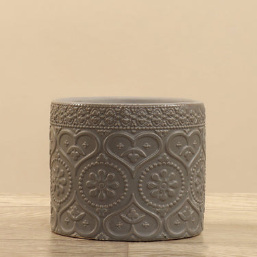 Vases-Round Ceramic Vase-Bloomr