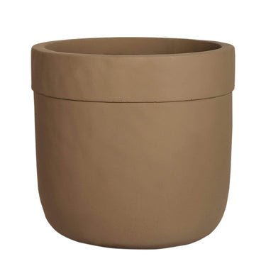 Pots-Round Cement Tree Pot - Large-Bloomr