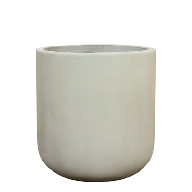 Pots-Grey Concrete Pot - Large-Bloomr