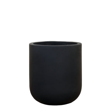 Pots-Black Concrete Pot - Small-Bloomr