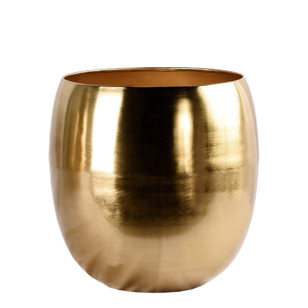 Round Metal Planter Small