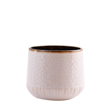Vases-Round Ceramic Pot-Bloomr