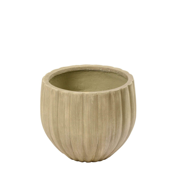Small Round Ficonstone Tree Pot