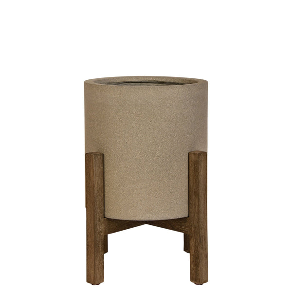Small Round Ficonstone Tree Pot
