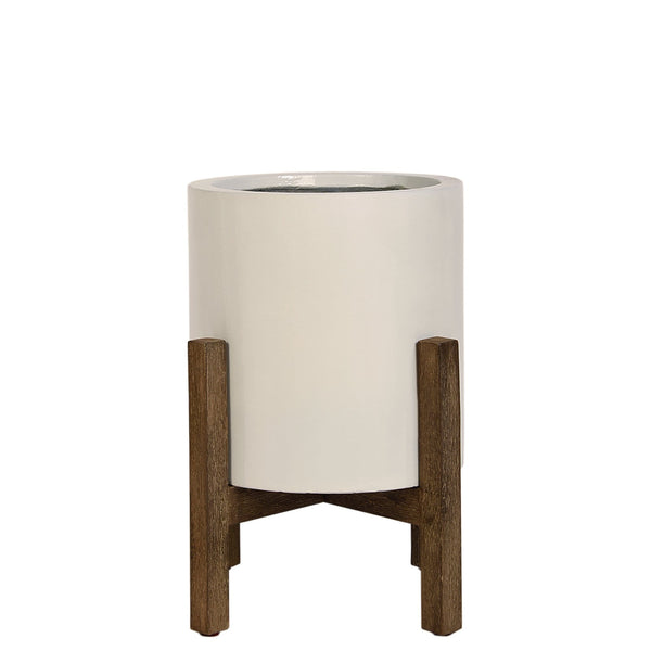 Small Round Ficonstone Tree Pot