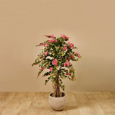 Trees-Artificial Bougainvillea Tree 120cm-Bloomr