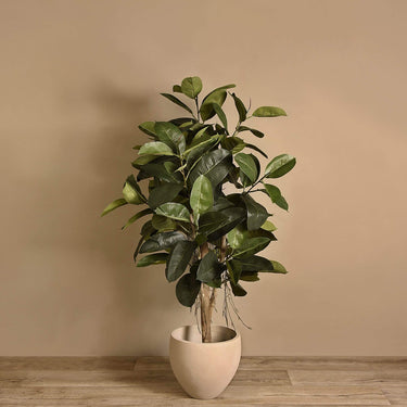 Trees-Artificial Rubber Plant 130cm-Bloomr