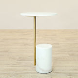 Ovid <br> Marble Side Table