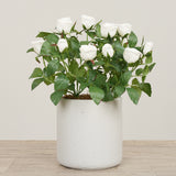 Artificial Cabbage Rose Plant