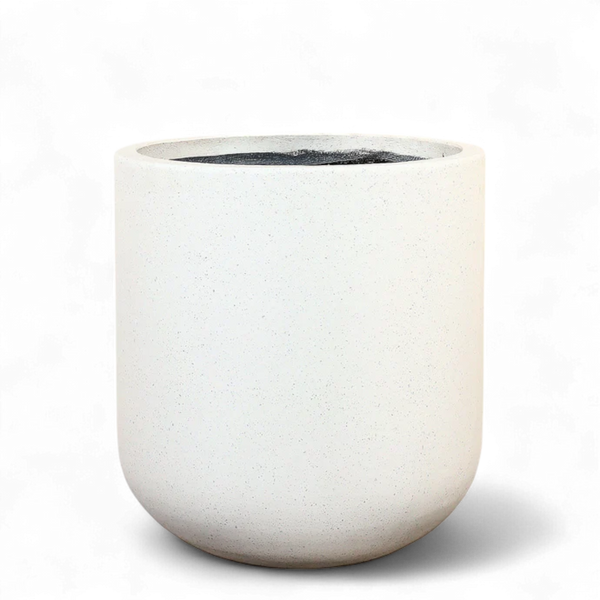 White Terrazzo Pot - Large