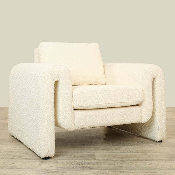 Bristol - Bouclé <br> Armchair Lounge Chair