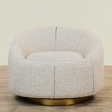 -Santa Swivel Armchair Lounge Chair-Bloomr