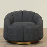 -Santa Swivel Armchair Lounge Chair-Bloomr