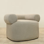 Furniture-Livonia - Bouclé<br> Armchair Lounge Chair-Bloomr