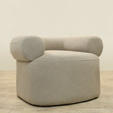 Furniture-Livonia - Bouclé<br> Armchair Lounge Chair-Bloomr