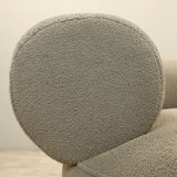 Furniture-Livonia - Bouclé<br> Armchair Lounge Chair-Bloomr