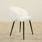 Furniture-Ethan - Bouclé <br>Dining Chair-Bloomr