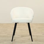 Furniture-Ethan - Bouclé <br>Dining Chair-Bloomr