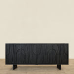 -Wooden Sideboard / Cabinet-Bloomr