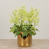 -Artificial Astilbe Arrangement in Ceramic Vase-Bloomr