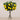 -Artificial Lemon Teardrop Arrangement in Glass Vase-Bloomr