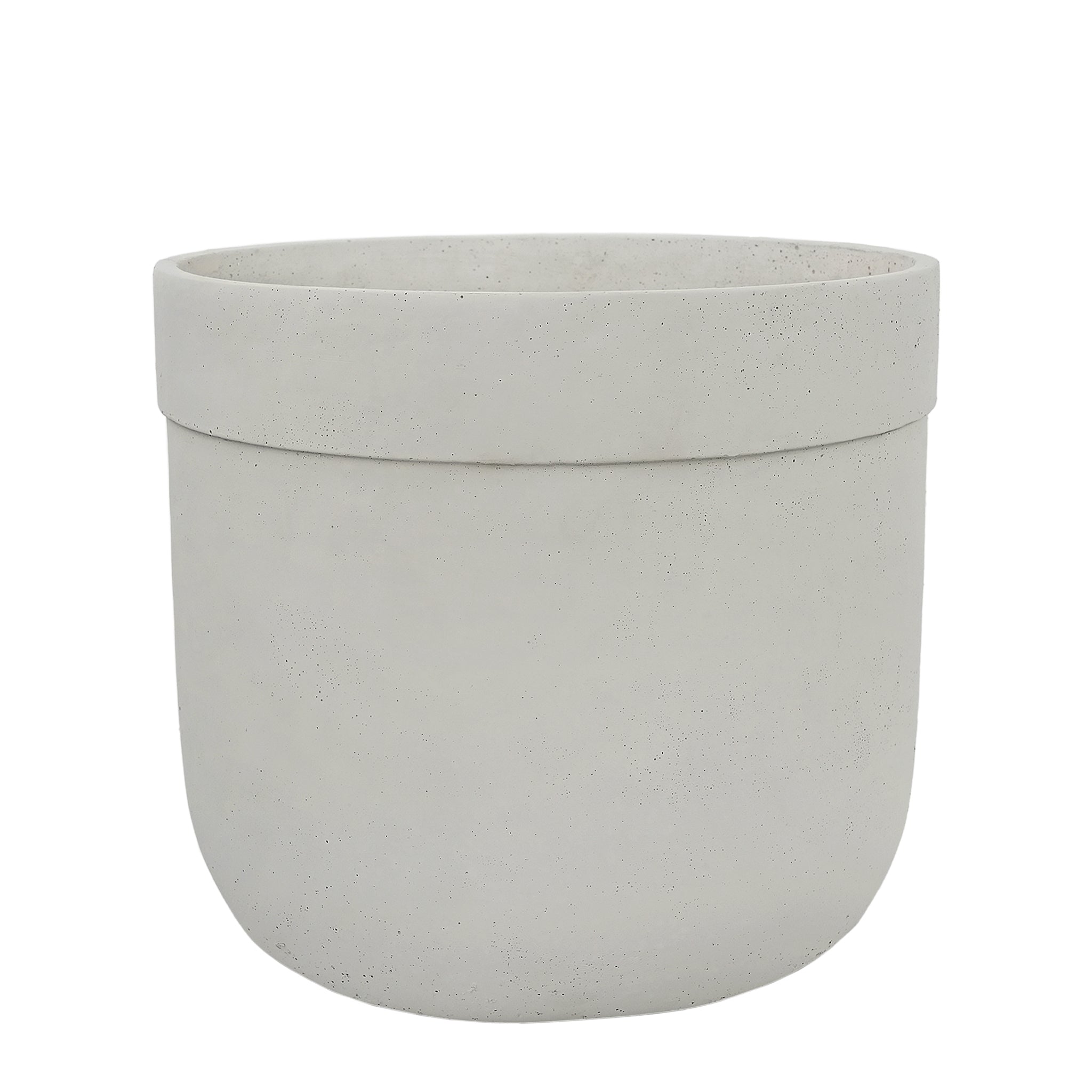 Pots-Round Cement Tree Pot - Large-Bloomr