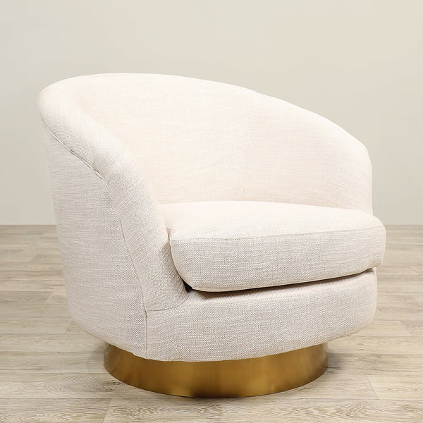 Burnaby <br> Swivel Armchair Lounge Chair