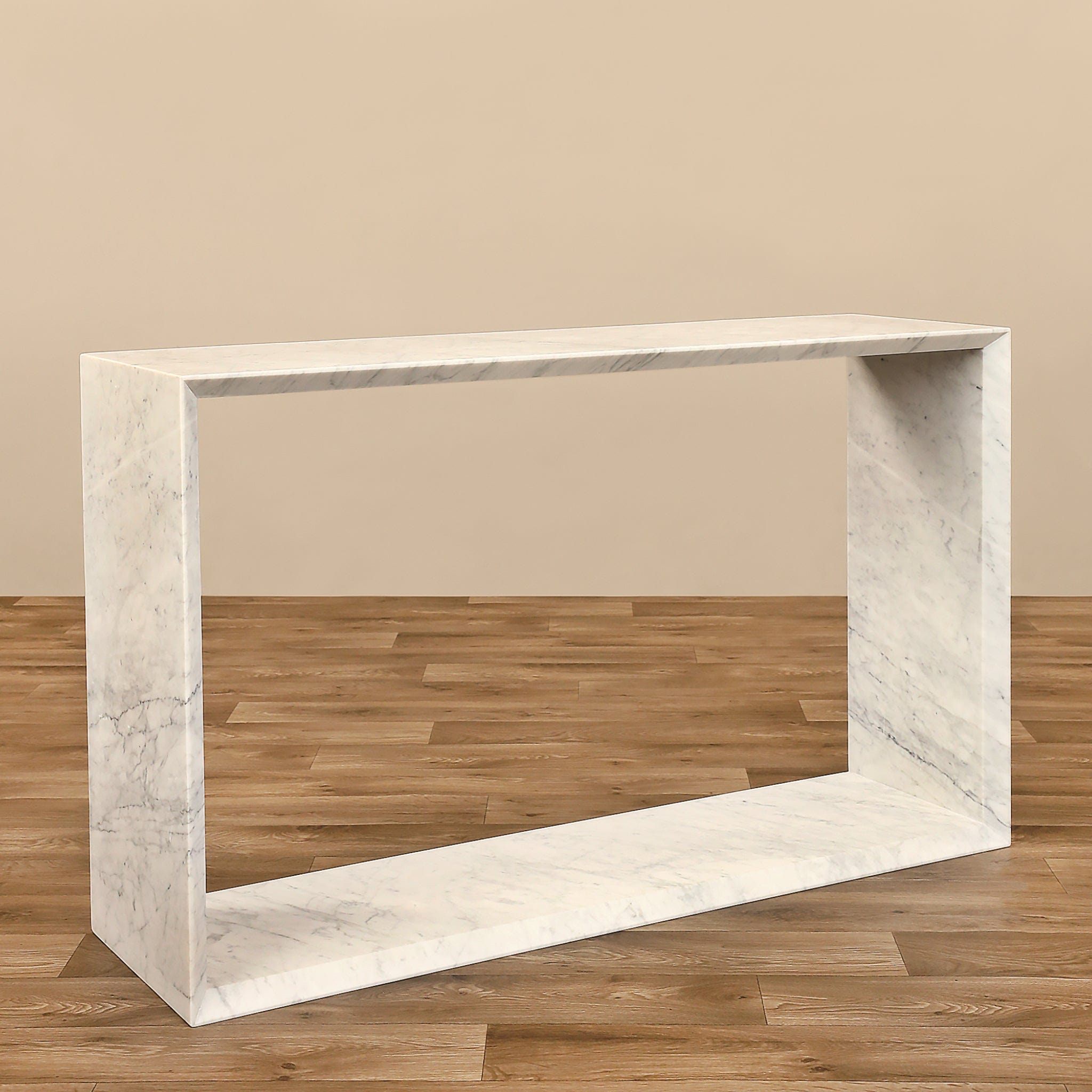 Furniture-Canea <br>Marble Console Table-Bloomr