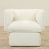 Chadron - Bouclé<br> Armchair Lounge Chair - Bloomr