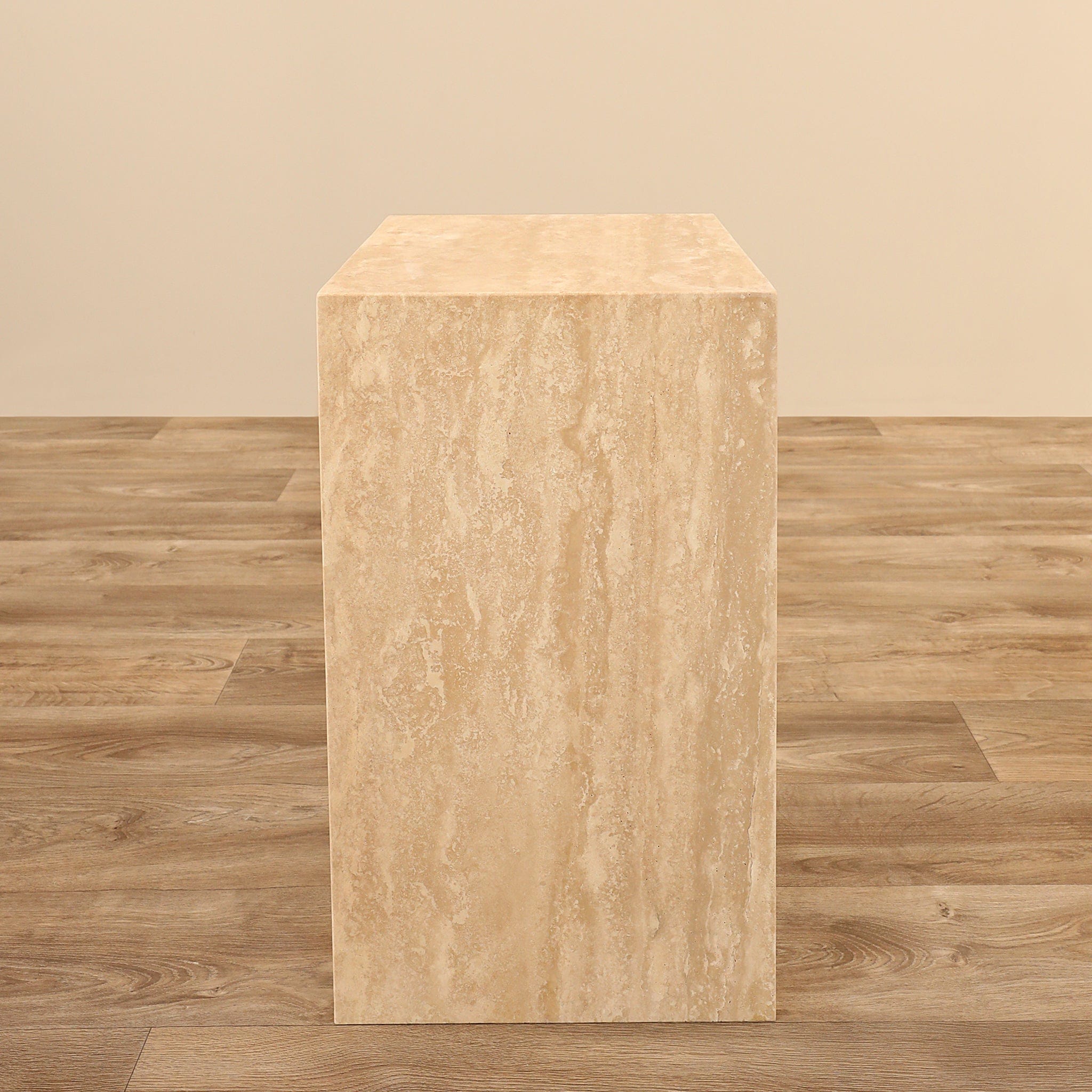 Furniture-Clementine <br>Marble Side Table-Bloomr