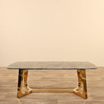 Furniture-Elwyn<br>Marble Coffee & Side Table-Bloomr